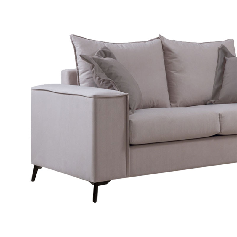 Divan 2 vendesh Verona krem - jastëkë moka 173x93x100cm