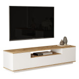 Kabinet TV Soren pakoworld sonoma-e bardhë 180x.44.5x44.6cm