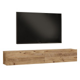 Njësi TV muri Dello pakoworld ngjyrë SONOMA 180x31.6x29.6cm