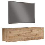 Njësi TV muri Serit pakoworld ngjyrë SONOMA 100x31.6x29.6cm