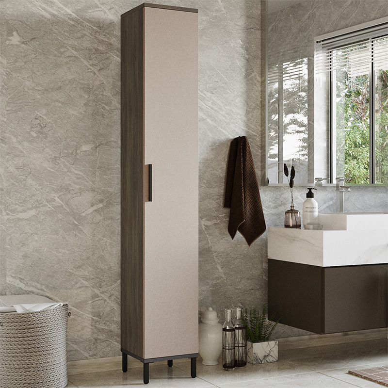 Kabinet-kolonë Aurelius pakoworld antracit-mokë 29.5x29.5x183.6cm