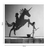 Pikturë kanavacë me print dixhital Horseon pakoworld 50x1.8x50cm