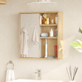 Dollap banjoje Bagno me pasqyrë pakoworld lis 60x14.5x63.6cm