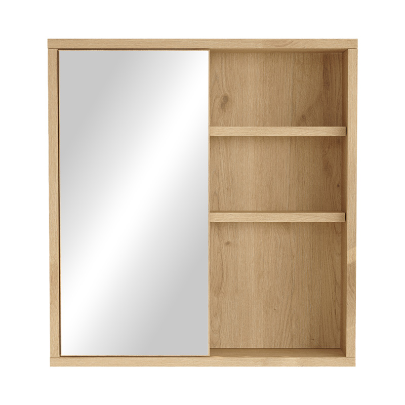 Dollap banjoje Bagno me pasqyrë pakoworld lis 60x14.5x63.6cm