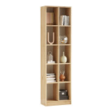 Librari Oteca me 10 rafte pakoworld në lis 51.1x25.4x180cm