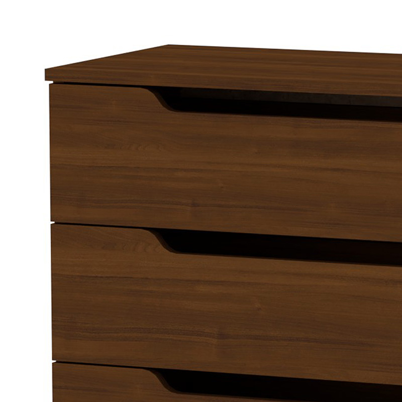 Komodin me 4 sirtarë Azenor pakoworld arrë 72x38x83cm