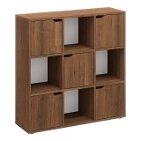 Bibliotekë Bookel pakoworld në ngjyrë arre 88.5x27.5x89.3cm