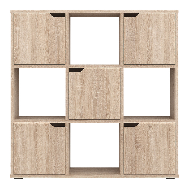 Bibliotekë Bookel pakoworld në ngjyrë SONOMA 88.5x27.5x89.3cm