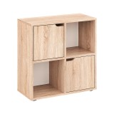 Bibliotekë Bookel pakoworld në ngjyrë SONOMA 59.6x27.5x60.4cm