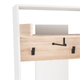 Mobilje hyrjeje Sciove pakoworld në nuancë të bardhë-natyrale 70x40x200cm