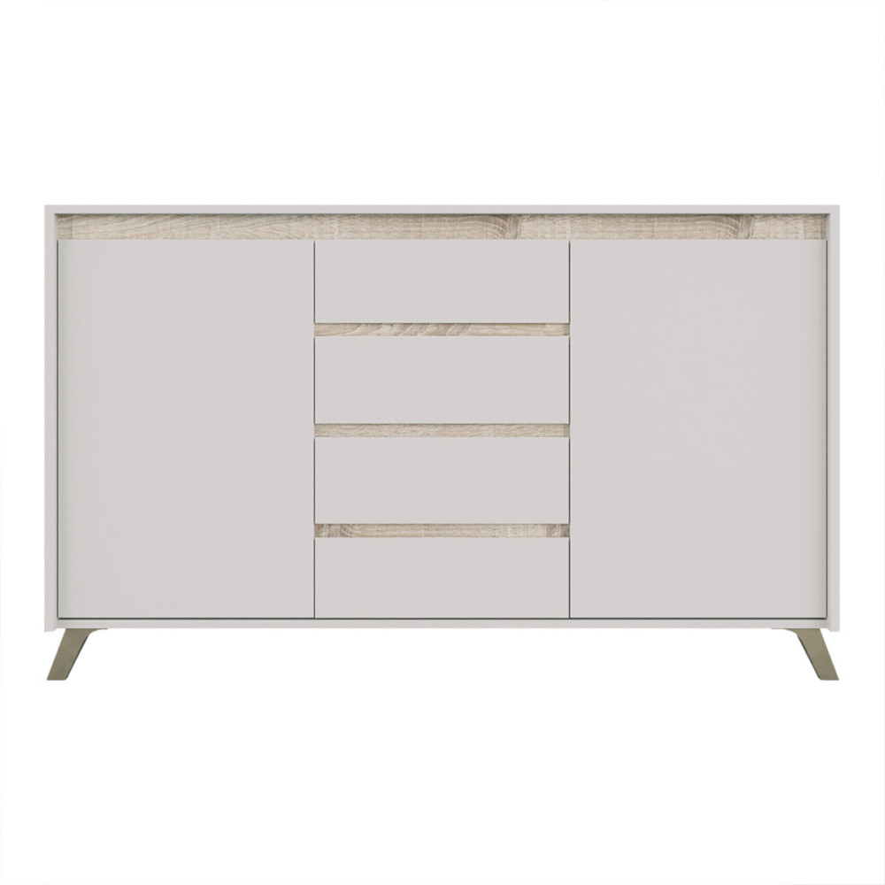 Bufe Belka pakoworld krem me OAK 155x45x93.7cm