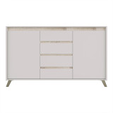 Bufe Belka pakoworld krem me OAK 155x45x93.7cm