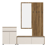 Njësi hyrjeje Ansia pakoworld OAK arrë 210x44.7x175cm