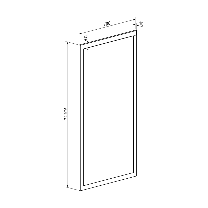 Njësi hyrjeje Ansia pakoworld OAK arrë 210x44.7x175cm