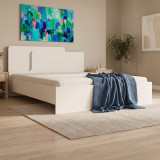 Krevat dopio Lucabel pakoworld krem 160x200cm