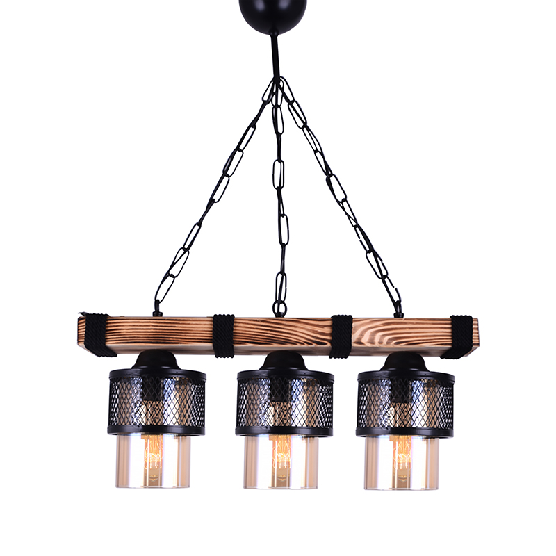 Ndriçues tavani me 3 drita PWL-1046 pakoworld E27 i zi-arre 50x15x65cm