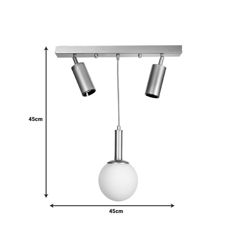 Ndriçues tavani Barten pakoworld E27 metal i artë 50x15x55cm