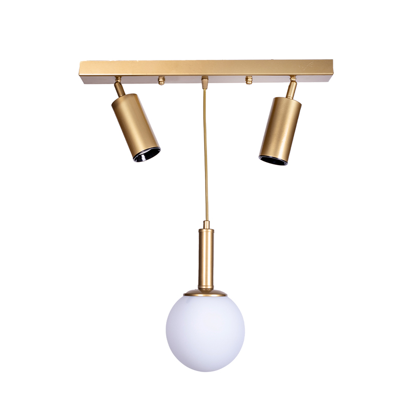 Ndriçues tavani Barten pakoworld E27 metal i artë 50x15x55cm