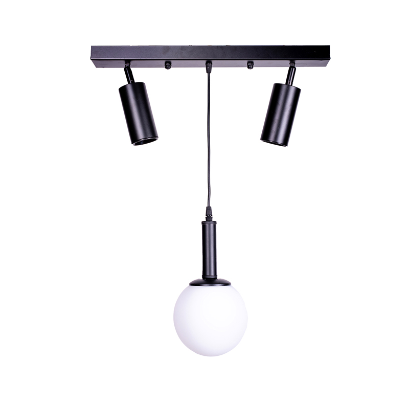 Ndriçues tavani Barten pakoworld E27 metal i zi 50x15x55cm