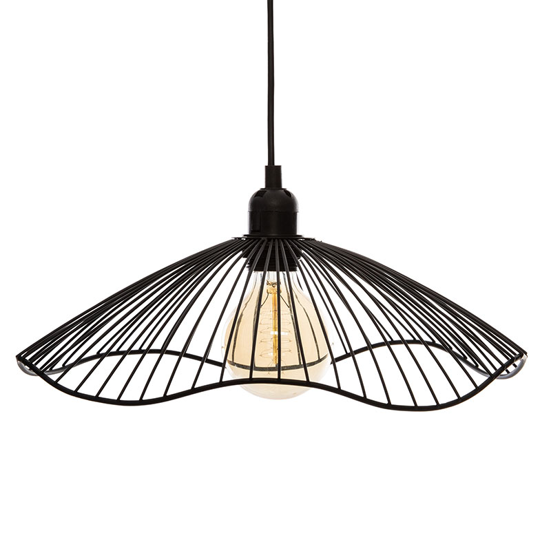 Ndriçues tavani Galt pakoworld E27 i zi D34x15.5cm