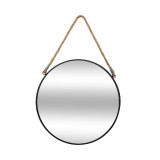 Pasqyrë PWD-0074 pakoworld metal i zi 38x3x38cm