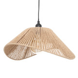 Ndriçues tavani me një dritë PWL-1212 pakoworld E27 40W bezhë 45x40x17cm
