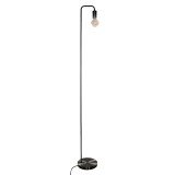 Llambë dyshemeje Keli pakoworld E27 40W e zezë D20x150cm