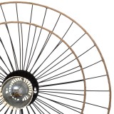 Llamba muri Alara pakoworld E27 40W ngjyrë ari-e zezë D45x11cm