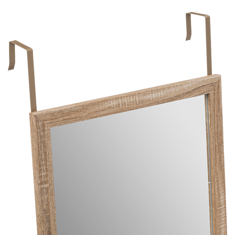 Pasqyrë dere PWD-0111 pakoworld polirezinë-argjend 34x1.7x94cm