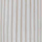 Vazo Whiten pakoworld qeramike në ngjyrë të bardhë D13x28cm