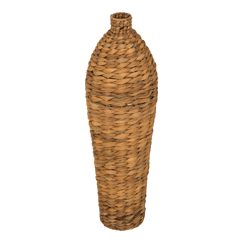 Vazo Velout pakoworld zymbyl në ngjyrë natyrale D18x57cm