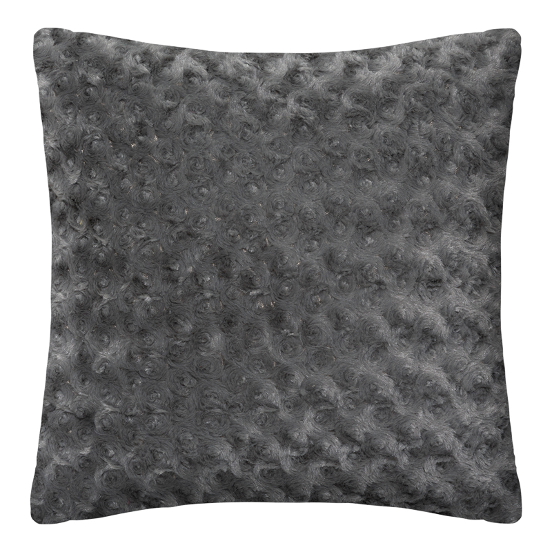 Jastëk dekorativ Luxir pakoworld në ngjyrë gri 45x45cm