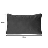 Jastëk dekorativ Lubel pakoworld në ngjyrë kaki 30x50cm