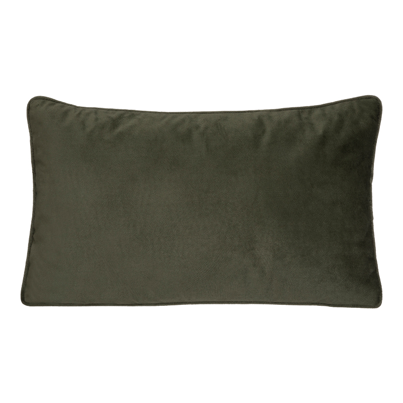 Jastëk dekorativ Lubel pakoworld në ngjyrë kaki 30x50cm