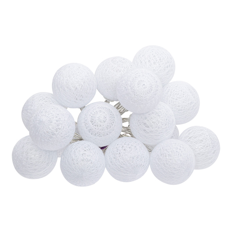 Llamba dekorative LED Batoni pakoworld PVC në ngjyrë të bardhë D6x435cm