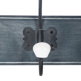 Varëse rrobash Holden pakoworld mdf në ngjyrë të zezë antike 19.5x9x60.5cm