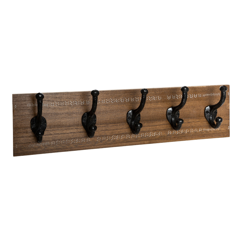 Varëse rrobash Terty pakoworld mdf në ngjyrë arrë 50x8.5x13cm