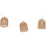 Girlandë dekorative me 10 drita led Dercie pakoworld në ngjyrë natyrale 335x6.5x5.5cm