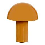 Llamba tavoline Mushi pakoworld metal në ngjyrë të verdhë D20x24,5cm