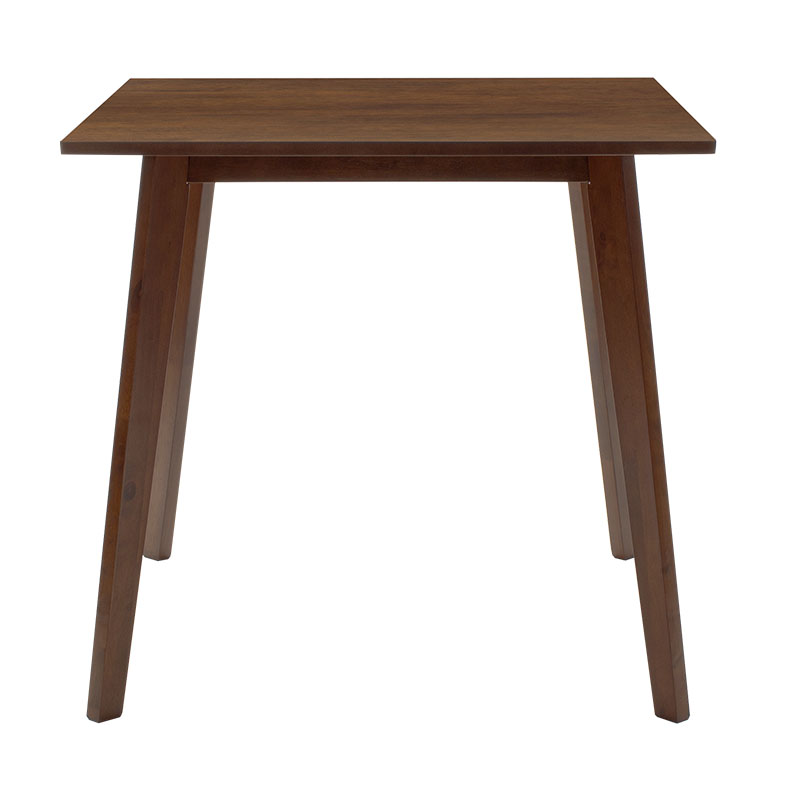 Set ngrënieje Benson - Orlean pakoworld 5 copë 80x80x75cm në arrë - pëlhurë bezhë
