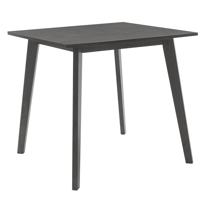 Set ngrënieje Benson - Orlean pakoworld 5 copë 80x80x75cm në gri rustike - pëlhurë gri
