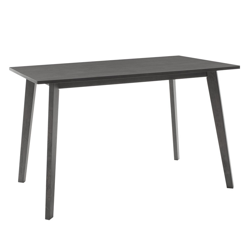 Set ngrënieje Benson - Orlean pakoworld 5 copë 120x75x75cm në rustik - pëlhurë gri