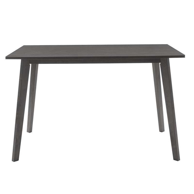 Set ngrënieje Benson - Orlean pakoworld 5 copë 120x75x75cm në rustik - pëlhurë gri