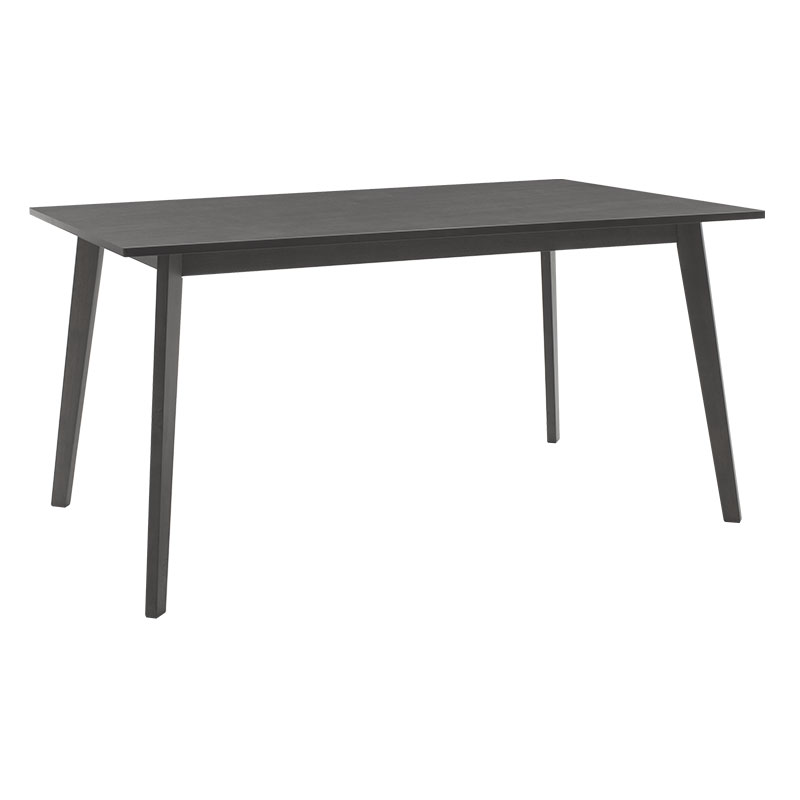 Set ngrënieje Benson - Toto pakoworld 7 copë 150x90x75cm në gri rustike - pëlhurë gri
