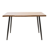 Set tavoline ngrënieje Neve-Parker pakoworld me 5 copë 120x80x75cm