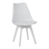Set ngrënieje studentore Natali-Gaston pakoworld set 5 copë e bardhë 120x80x76cm