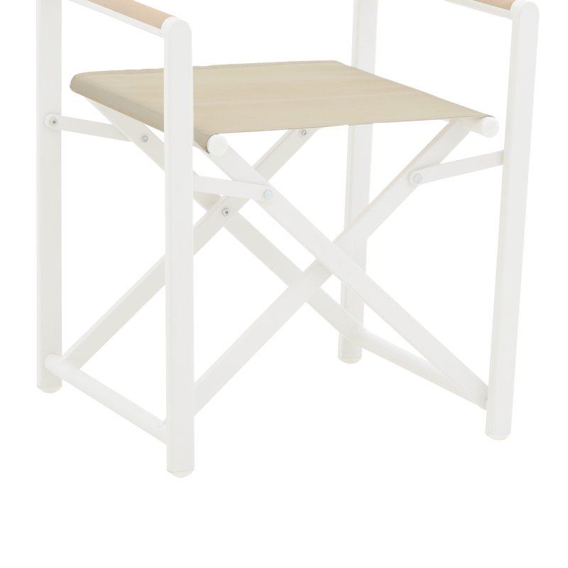 Set tavoline ngrënieje Mabu-Synergy me 5 copë pakoworld, alumin i bardhë dhe kompensatë në ngjyrë natyrale 80x80x74cm