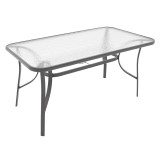 Set tavoline ngrënieje Ensure-Confidence prej 5 copash pakoworld metal në nuancë antracit 120x70x70cm