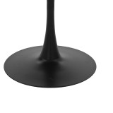 Gaston-Balou pakoworld set tavoline ngrënieje me 5 copë pp-mdf në ngjyrë të zezë-natyrale D120x73cm
