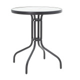Set ngrënieje Watson-Chari pakoworld 3 copë metal në nuancë të zezë